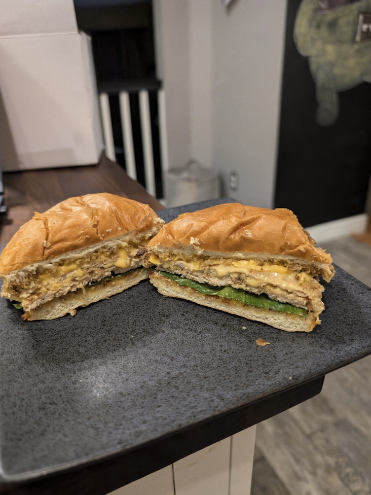 Chicken Smash Burger