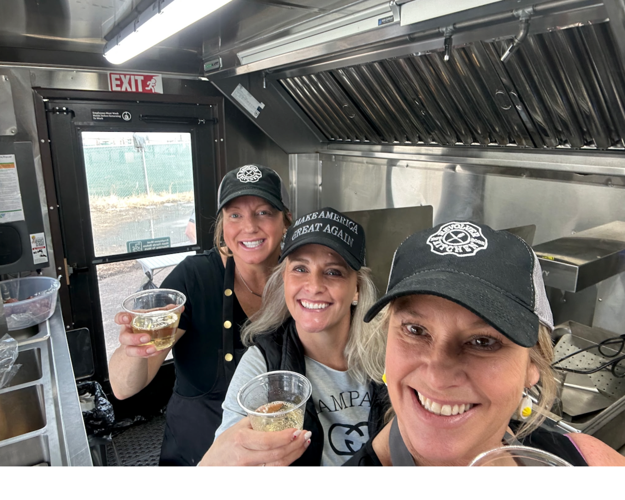 Food truck at a brewery