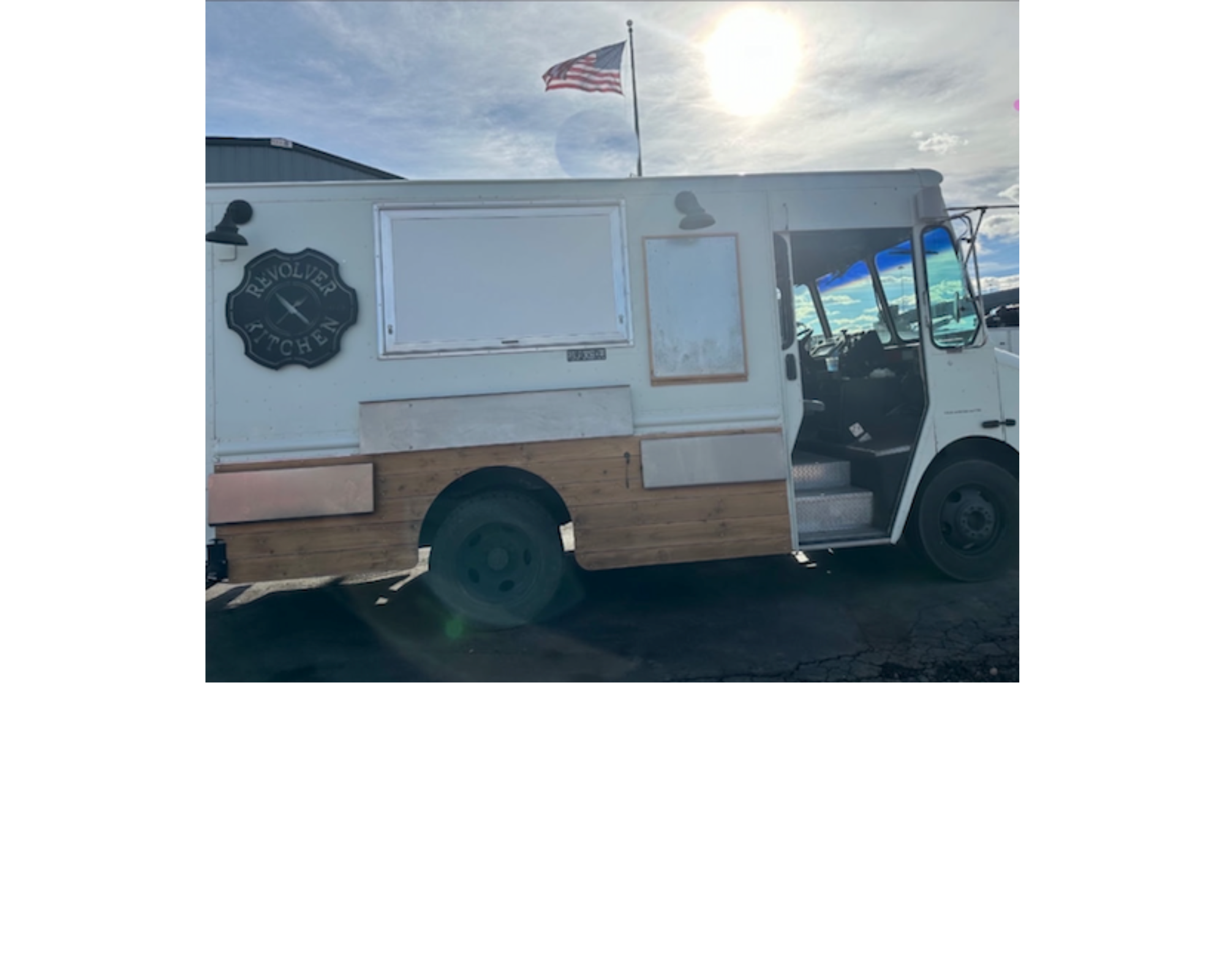 Food truck setup